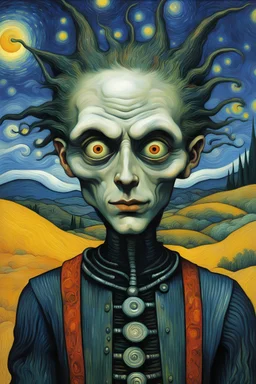 Trickster is amoral, not immoral; Neo-Impressionism; Symbolism; Contemporary; Van Gogh; Hundertwasser; Giger