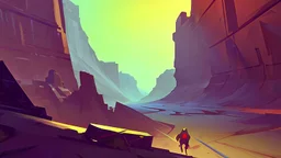 stylized,canyon wall probs,dungeons map,post apocalyptic,AI,futuristic,4k,details stylized,rogulikes