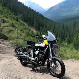 I'm mean 'n I'm bad, y'know I ain't no sissy Got a big-titty girly by the name of Chrissy Talkin' about her 'n my bike 'n me 'N this ride up the Mountain of Mystery, mystery