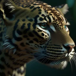 hyperrealistic jaguar cat photography, 8k, ultra high quality, insanely detailed, --ar 3:2