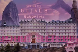 Scene from The Grand Budapest Hotel