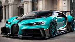 Bugatti Divo MANSORY Fused with Libertywalk, Super Detailed, desktop wallpaper, 4K