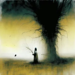 sound of silence by Gabriel Pacheco and Stephen Gammell and Ray Johnson, warm colors, weirdcore, never-before-seen quiet horror