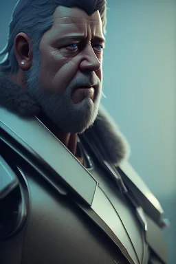 russel crowe, marc forster , unreal 5, octane render, cinema4d, dynamic lighting, soft lighting, 4k, redshift render, highly detailed, hyper realistic