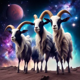 Galactic goats.