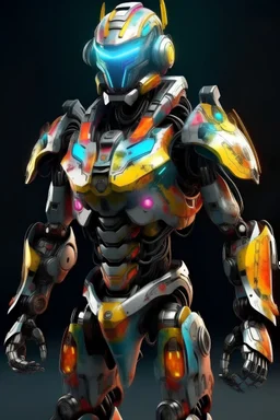 sci robot full armor, jetplane super sonic,, supernova colorfull background, real shape, super super realistic