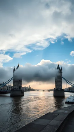 London Bridge in cloud and hi quality picture