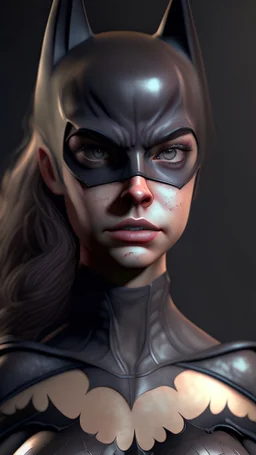 batman become beautiful girl , ultra realistic, 4k, ultra detail, full body