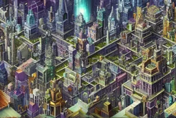 city hyper detailed, fe,fantasy art