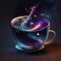 galaxy in a cup,