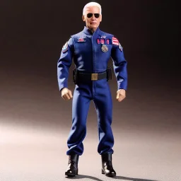 G.i. Joe toy air force doll Joe Biden face sunglasses with boots full body in package high resolution 2019, in a box with gun