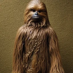 super photorealistic studio photo of Chewbacca in star wars by Annie Leibovitz, intricate, highly detailed, sharp focus, cinematic lighting,