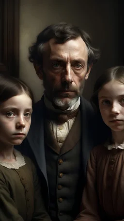 A realistic portrait of a parson with two sisters at Moor House. He is a restless character, searching for a place and purpose in life. He has a hidden aspect of his personality, but he is entirely alienated from his feelings and devoted solely to an austere ambition. He is depicted as having a “calm, benignant” face, a “fine” forehead, a “straight” nose, and a “firm” mouth.