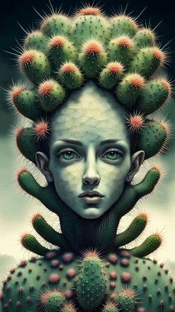 hypercomplex cactus sylph, symmetrical face, detailed face features, sharp eyes, soft skin, by Daniel Merriam, by Albrecht Altdorfer, surreal, abstract, half alien, half woman, cactus growing Modifiers: fantasy intricate very attractive beautiful Unreal Engine hdr cinematic postprocessing pencil sketch black ink Craig Rutkowski more Magic Prompt A surreal fantasy portrait of a hypercomplex cactus sylph with a perfectly symmetrical face, featuring sharp, piercing eyes and impossibly soft skin th