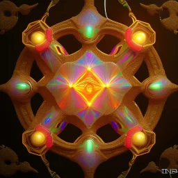  Ornament, Technicolor, Beyond-Dimensional, Sonoluminescence, Iridescent, Citrine