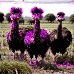 ostriches animals