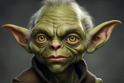 Portrait of a Realistic Goblin