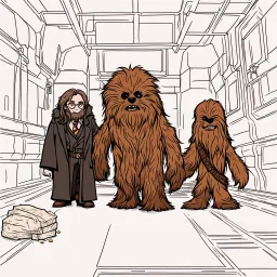 Harry Potter meets Chewbacca