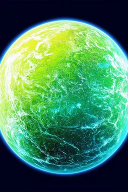 Biological living being from the planet Venus, with the conditions to be alive