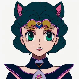 gato negro luna de la serie sailor moon