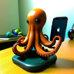 اخطبوط ماسك هاتف