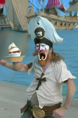 That was the ice cream pirate. Come on, people!