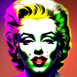 Marilyn Monroe Joker cabelo verde