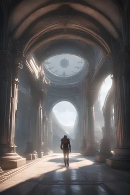Oblivion, Time Travels, Zephyr, Insouciant, Ephemeral, photorealistic, octane rendered, unreal engine, high resolution, masterpiece, high contrast, 8k, cinematic lights