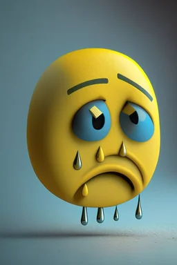 Emoji con carita triste