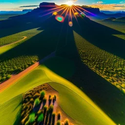 Saguaro National Park, Arizona,aerial view,extremely detailed digital painting, high resolution,8k, realistic, beautiful, volumetric lighting, mystical colors ,perfectly centered image, perfect composition, rim light, beautiful lighting,masterpiece, stunning scene, raytracing, anatomically correct, in the style Van Gogh and robert e howard and Ken Kelley and Ohrai Noriyoshi and Simon Bisley and tomzj1.