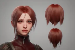 Character female cute design for 3D modeling involves creating a visually appealing and functional character that can be translated into a three-dimensional model 8k art station