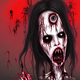 horror female zombie
