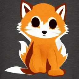 Kawaii gold fox