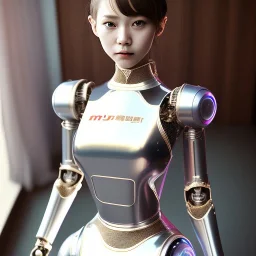 beautiful smooth realistic Japanese robogirl robot body, run, cat aye, extremely sharp detail, finely tuned detail, ultra high definition, 8 k, unreal engine 5, ultra sharp focus, accurate sword wings