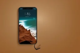 phone mobile phone illustration waves 3d