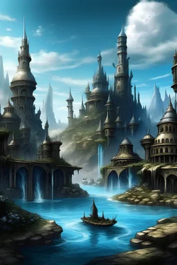 Fantasy city no water