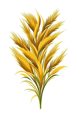 wheat sheaf simplified clipart