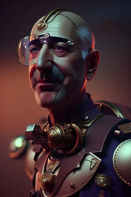 Navid Negahban, jeff bezos, steampunk, unreal 5, octane render, cinema4d, dynamic lighting, dramatic lighting, 4k, redshift render, highly detailed, hyper realistic