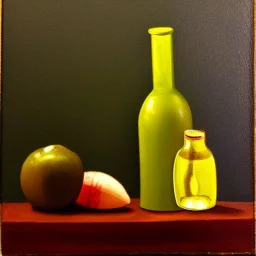 still life bottle