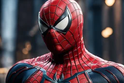 Spider man in 8k live action artstyle, assassin custom, intricate details, highly detailed, high details, detailed portrait, masterpiece,ultra detailed, ultra quality