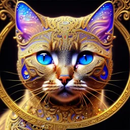 3d cute cats, beautiful rich, detailed yin and yang symbol, shiny, intricate, gorgeous, ultrafine detail, hyperrealism, trending , sharp focus, intricate details, highly detailed, glowing, glitter, complementary colours