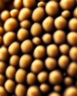 close up photo of Sesame Seeds. Realistic photo. HD. Glowing. 3d style