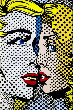 8 8 in the style of roy lichtenstein