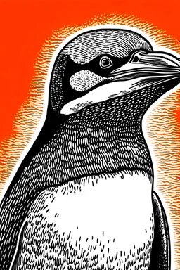 handdrawn pinguin nft that looks expensive