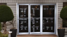 guy tastesthe numbers on his hotel room door