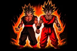 Fuse Goku and Devil Asta