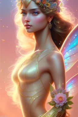 new year sexy faery, gardenia flowers, long hair, colorful, cute, intricate, content, elegant, highly detailed, digital painting, artstation, concept art, smooth, sharp focus, illustration, art by artgerm and greg rutkowski and alphonse mucha