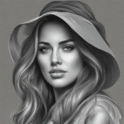 woman, vector pencil drawing, 3d, 64k, high resolution, high detail, computer graphics, hyperrealism, f/16, 1/300s. digital painting,