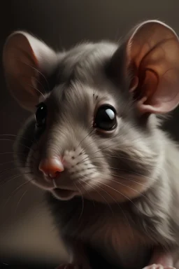 portrait of mouse by rembradt