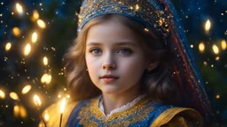 little young Ukrainian girl, peaceful, gentle, calm, wise, traditional Ukrainian costume, perfect eyes, exquisite composition, night scene, fireflies, stars, beautiful intricate insanely detailed octane render, trending on artstation, 8k artistic photography, photorealistic concept art, soft natural volumetric cinematic perfect light, chiaroscuro, award-winning photograph, masterpiece, raphael, caravaggio, William-Adolphe Bouguereau, alma-tadema